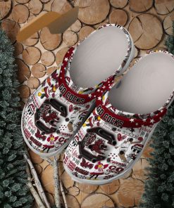 South Carolina Gamecocks Go Cocks Forever To Thee Crocs Clog Shoes