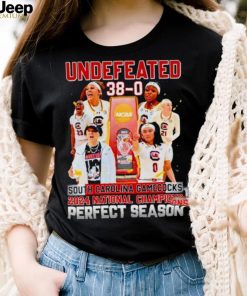 South Carolina Gamecocks Perfect Season 2024 NCAA Women’s Basketball National Champions shirt