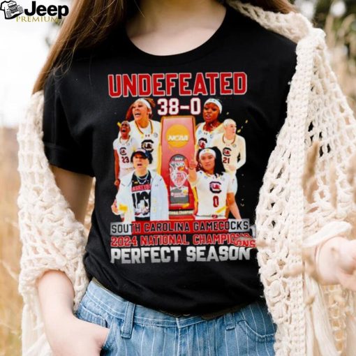 South Carolina Gamecocks Perfect Season 2024 NCAA Women’s Basketball National Champions shirt