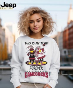 South Carolina Gamecocks This Is My Team Forever NCAA Women’s Basketball National Champions Shirt