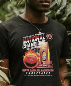 South Carolina Gamecocks Undefeated 2024 NCAA Women’s Basketball National Champions T Shirt