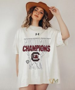 South Carolina Gamecocks Under Armour Youth 2024 NCAA Women’s Basketball National Champions Locker Room T Shirt