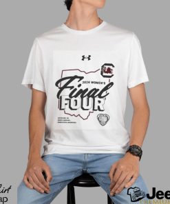 South Carolina Gamecocks Under Armour Youth 2024 Ncaa Women’s Basketball Tournament March Madness Final Four Locker Room Shirt