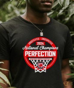 South Carolina Gamecocks Women’s Basketball 2024 Undefeated Undisputed National Champions perfection shirt