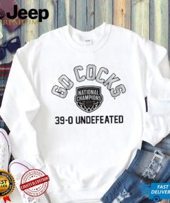 South Carolina women’s basketball go Cocks 39 0 undefeated 2024 national champions shirt