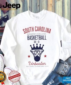 South Carolina women’s college basketball 380 unbeater national champions 2024 shirt