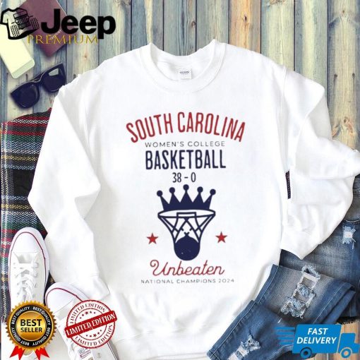 South Carolina women’s college basketball 380 unbeater national champions 2024 shirt