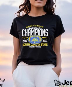 South Dakota State Jackrabbits Back To Back Fcs Football National Champions 2024 T Shirt