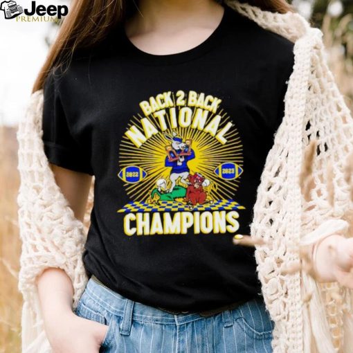 South Dakota State Jackrabbits back 2 back National Champions 2022 2023 shirt