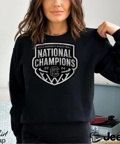 South carolina women's basketball 2024 national champions logo shirt