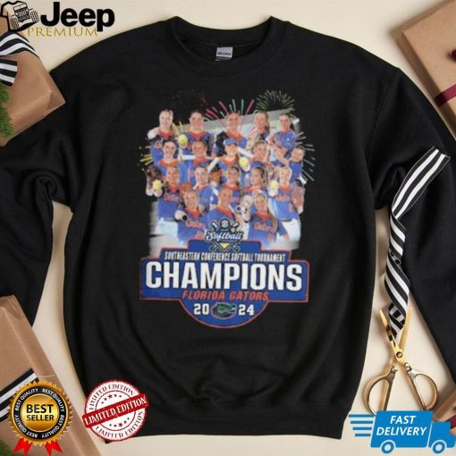 Southeastern Conference Softball Tournament Champions Florida Gators 2024 NCAA T Shirt