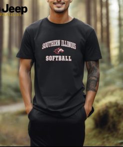 Southern Illinois Salukis Arch Softball Performance T Shirt