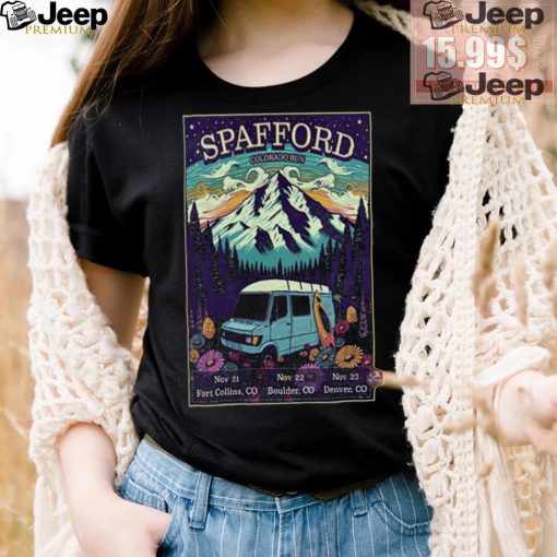 Spafford Colorado Run Show Nov 21 23 2024 Poster shirt