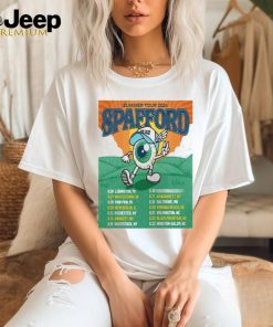 Spafford summer 2024 tour poster shirt