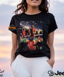 Spanish Football Win The Fist Country In History To Win The Euros Four Times UEFA Euro 2024 Classic T Shirt