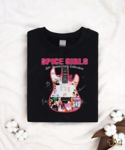 Spice Girls 30th Anniversary Collection Fan Guitar Signatures shirt