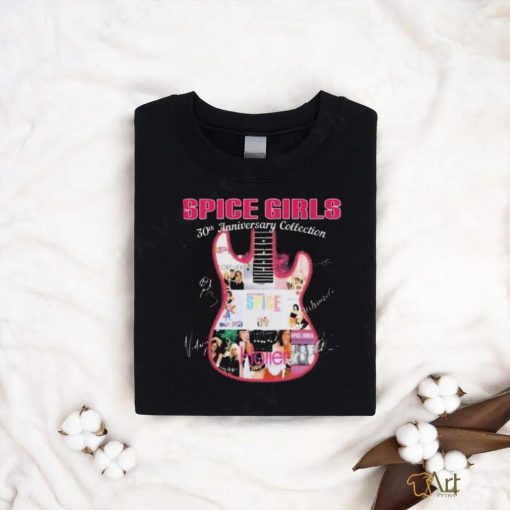 Spice Girls 30th Anniversary Collection Fan Guitar Signatures shirt