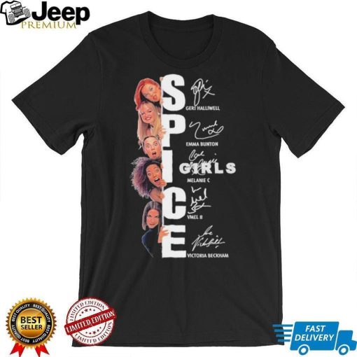 Spice Girls Team Name Music Signatures Shirt