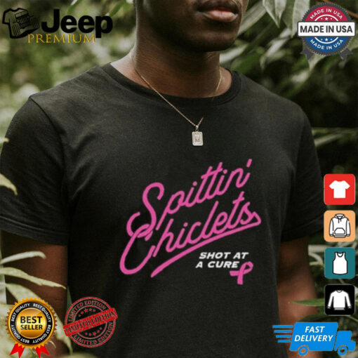 Spittin Chiclets x Breasties Script Shirt