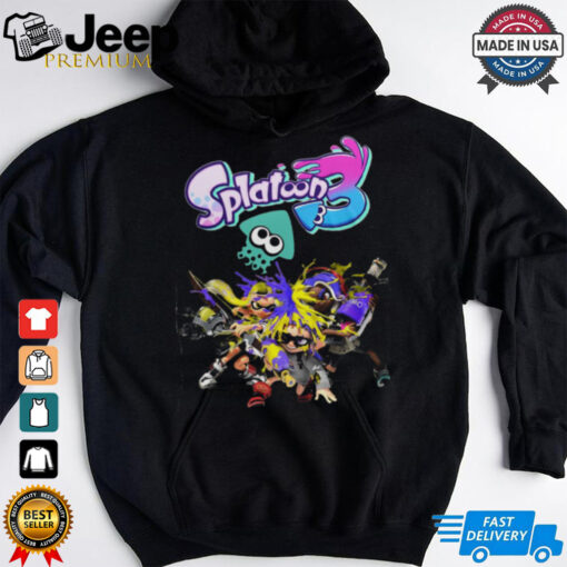 Splatoon 3 Ink, Dive, Swim And Splat Your Way To The Top Shirt