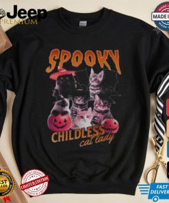 Spooky Childless Cat Lady Shirt