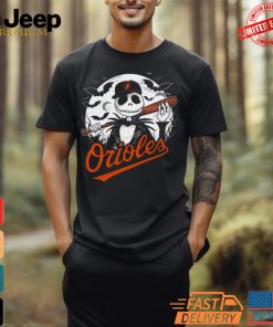 Spooky Orioles Jack Skellington Player Shirt