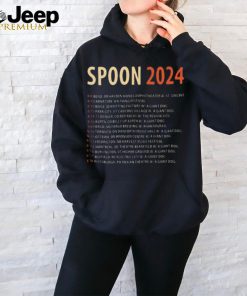 Spoon 2024 Tour T Shirt, Spoon Band Fan Shirts