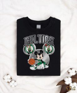 Sports NBA Basketball Boston Celtics Mickey Disney Unisex Shirt