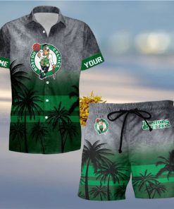 Sportwearmerch Boston Celtics NBA Personalized Hawaiian Shirt And Short Pants For Fan