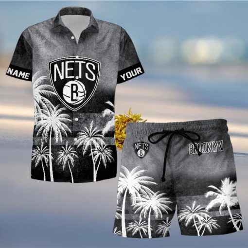 Sportwearmerch Brooklyn Nets NBA Personalized Hawaiian Shirt And Short Pants For Fan