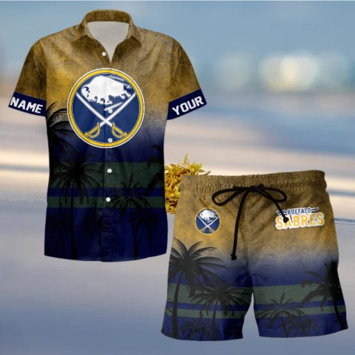 Sportwearmerch Buffalo Sabres NHL Special Personalized Hawaiian And Short Pants Cocconut Pattern For Fan