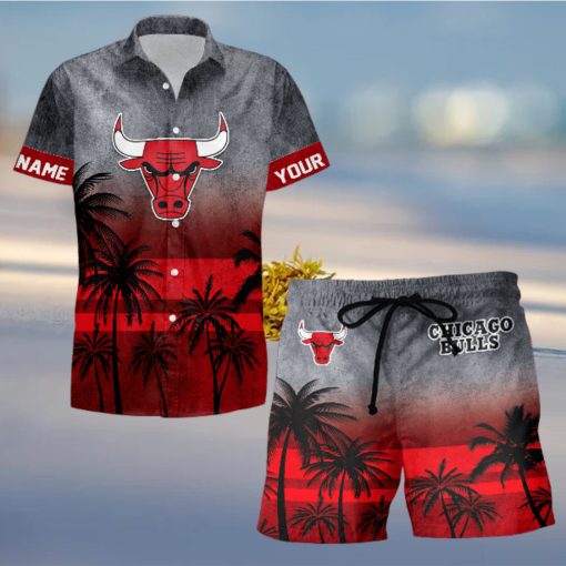 Sportwearmerch Chicago Bulls NBA Personalized Hawaiian Shirt And Short Pants For Fan