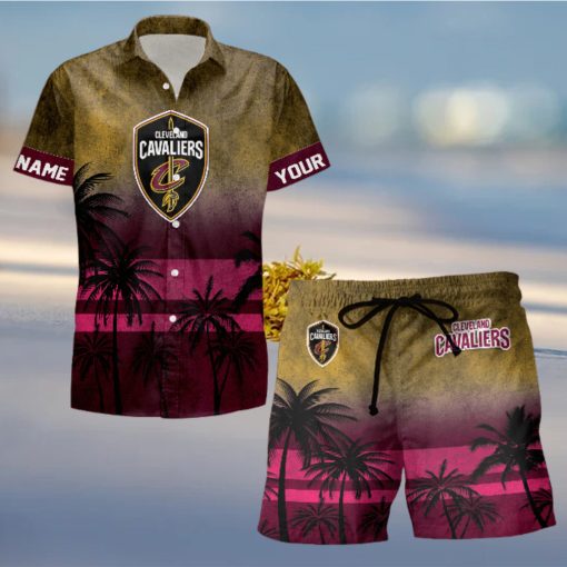 Sportwearmerch Cleveland Cavaliers NBA Personalized Hawaiian Shirt And Short Pants For Fan
