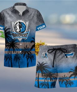 Sportwearmerch Dallas Mavericks NBA Personalized Hawaiian Shirt And Short Pants For Fan