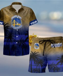 Sportwearmerch Golden State Warriors NBA Personalized Hawaiian Shirt And Short Pants For Fan