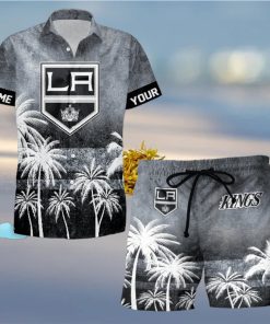 Sportwearmerch Los Angeles Kings NHL Special Personalized Hawaiian And Short Pants Cocconut Pattern For Fan