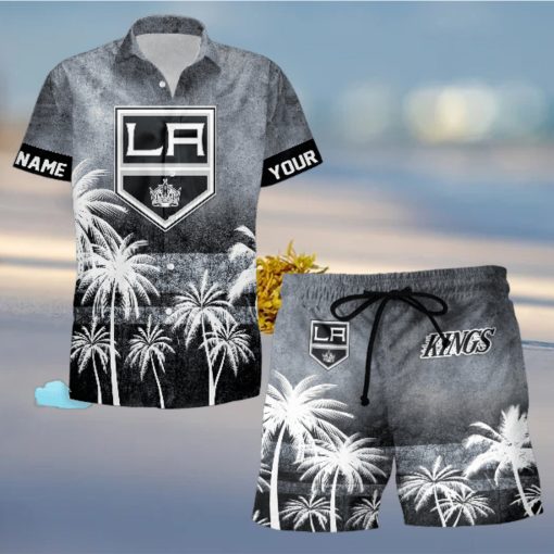 Sportwearmerch Los Angeles Kings NHL Special Personalized Hawaiian And Short Pants Cocconut Pattern For Fan