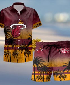 Sportwearmerch Miami Heat NBA Personalized Hawaiian Shirt And Short Pants For Fan