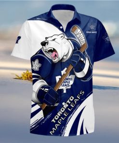 Sportwearmerch NHL Toronto Maple Leafs Hawaiian Shirt Short Pants For Fan