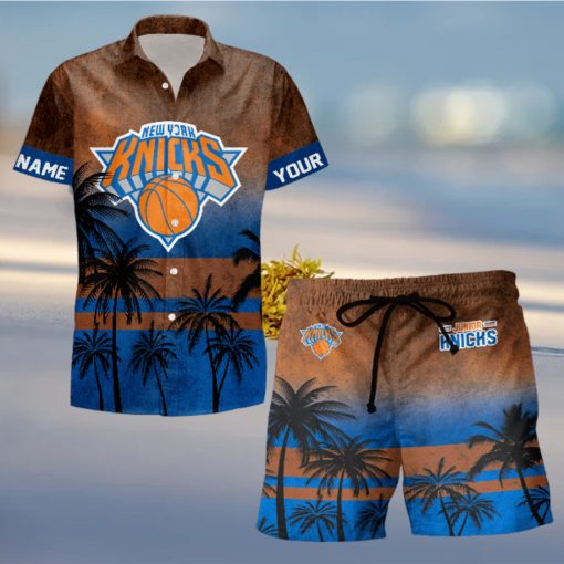 Sportwearmerch New York Knicks NBA Personalized Hawaiian Shirt And Short Pants For Fan