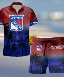 Sportwearmerch New York Rangers NHL Special Personalized Hawaiian And Short Pants Cocconut Pattern For Fan