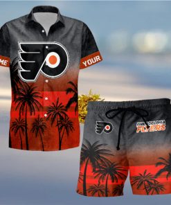 Sportwearmerch Philadelphia Flyers NHL Special Personalized Hawaiian And Short Pants Cocconut Pattern For Fan