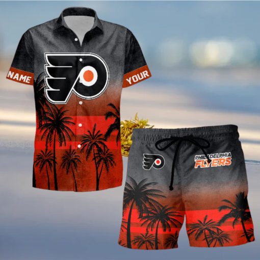 Sportwearmerch Philadelphia Flyers NHL Special Personalized Hawaiian And Short Pants Cocconut Pattern For Fan