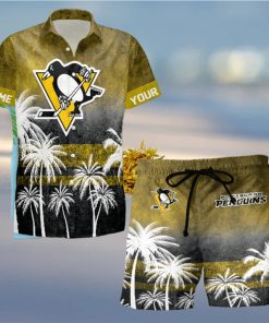 Sportwearmerch Pittsburgh Penguins NHL Special Personalized Hawaiian And Short Pants Cocconut Pattern For Fan