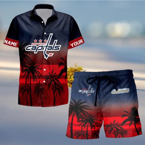 Sportwearmerch Washington Capitals NHL Special Personalized Hawaiian And Short Pants Cocconut Pattern For Fan