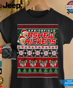 Springfield Cardinals cashew chickens ugly Christmas shirt