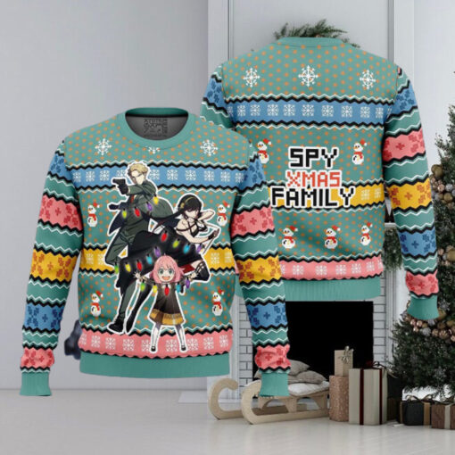 Spy Xmas Family Spy x Family 2024 Ugly Christmas Sweater Gift For Men And Women Holiday