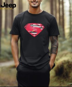 St Louis Cardinals Superman logo shirt