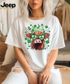 St Patricks Day Highland Cow shirt