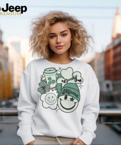 St Patricks Day Lucky Mama Shamrock shirt